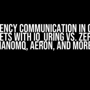 Low Latency Communication in C++: Raw Sockets with io_uring vs. ZeroMQ, NanoMQ, Aeron, and More!