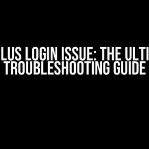 SQL Plus Login Issue: The Ultimate Troubleshooting Guide